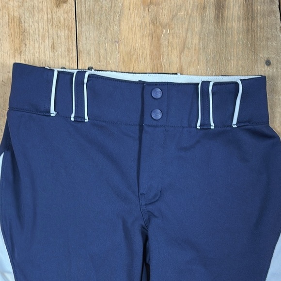 Champro Girls Softball Fastpitch‎ Pants Navy Blue Size XL EUC - Picture 4 of 6